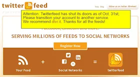 TwitterFeed has shut down