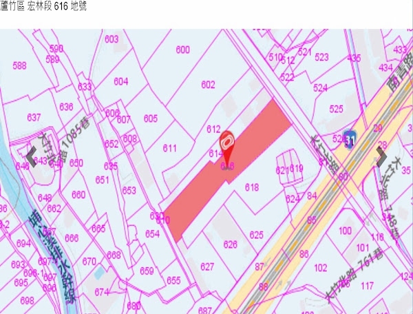 法拍屋｜0509大竹北路879號.地1936坪.透天厝(未保