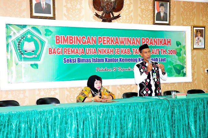 Kemenag Berikan Bimbingan Perkawinan Pranikah Bagi Pelajar