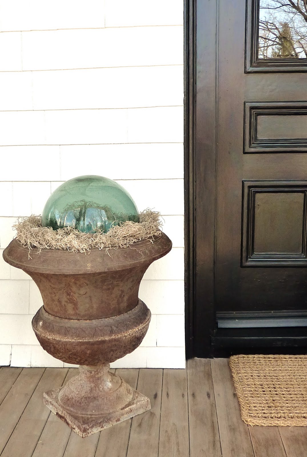 Large vintage Japanese glass floats