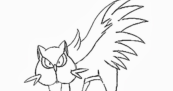 Stunky pokemon coloring pages | Free Coloring Pages and Coloring Books