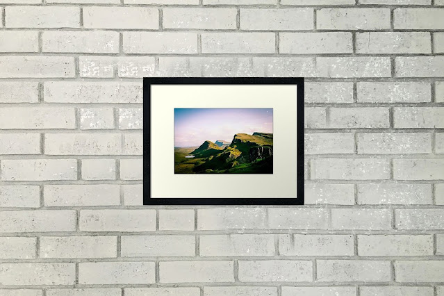 Quiraing in the Isle of Skye Scotland Travel Fine Art Print Horizontal Home Decor