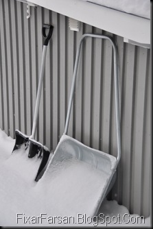 Snöspade-Skyffel-Snö-Skotta