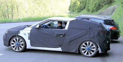 2012 Hyundai Veloster Coupe Spy Pictures