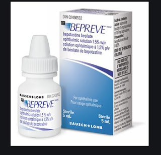 Bepotastine Besilate Drops قطرة بيبوتاستين,Bepreve قطرة بيبريف,إستخدامات  قطرة بيبريف,يستخدم هذا الدواء لعلاج حكة العينين بسبب الحساسية,كيفية استخدام قطرة بيبريف,آثار جانبية قطرة بيبريف,التفاعلات الدوائية قطرة بيبريف,الحمل والرضاعة قطرة بيبريف