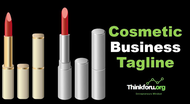 Cover Image of Tagline For Cosmetic Business :  1000+ Best Catchy Unique [ tagline for cosmetic business ] , Taglines , One-liners , Social Media Caption , Title , Bio And Many More