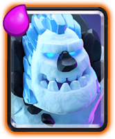 The Ice Golem Card