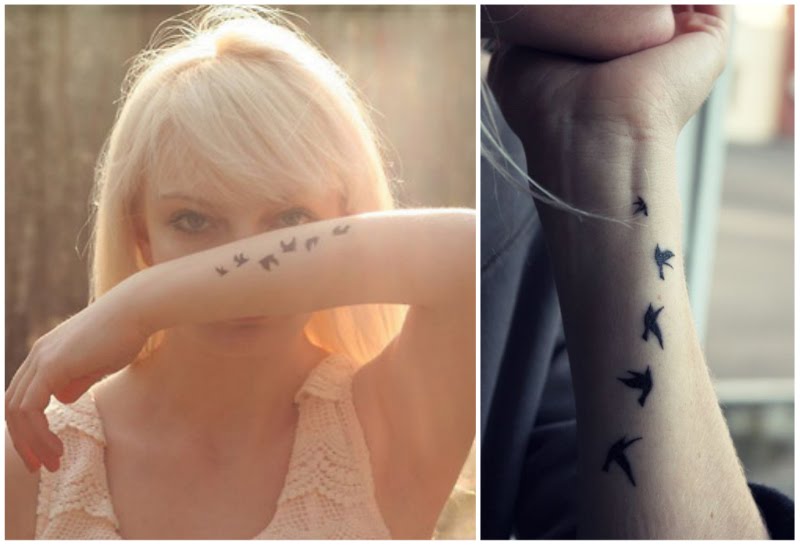 Bird Wrist Tattoos