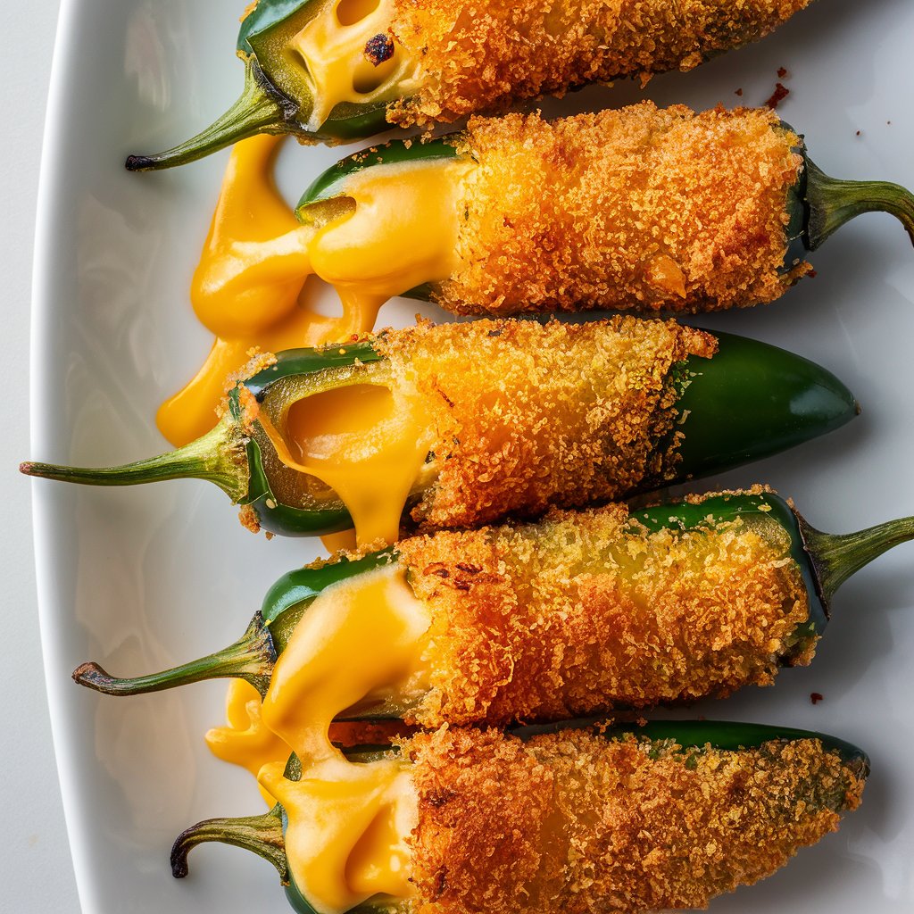 How do you get the batter to stick to jalapeno poppers