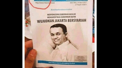 Heboh Buletin HTI Ada Wajah Anies, Warganet: Tuh Kan HTI Lagi, Pendukung Utama!