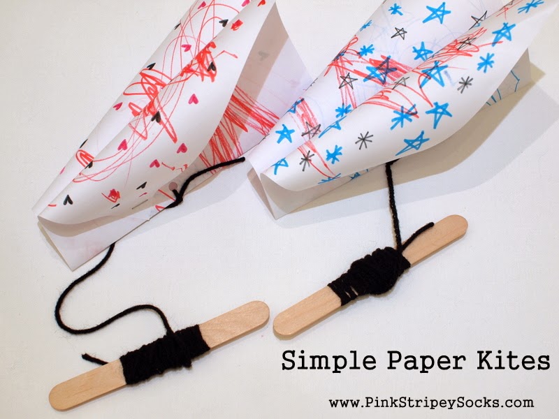 Make Simple Paper Kites