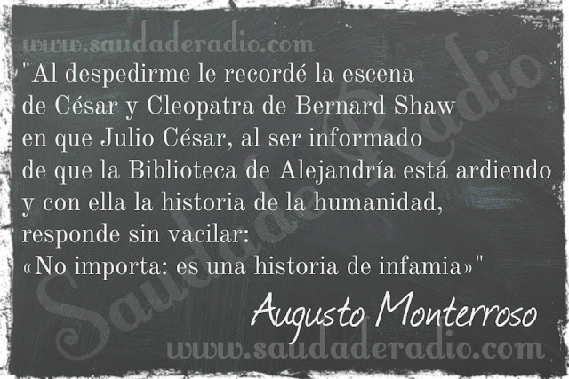 Cita del libro La letra E de Augusto Monterroso