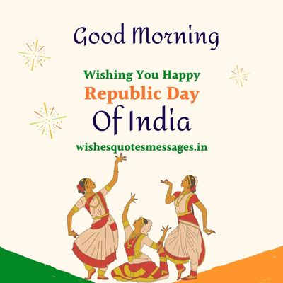 good morning images with republic day