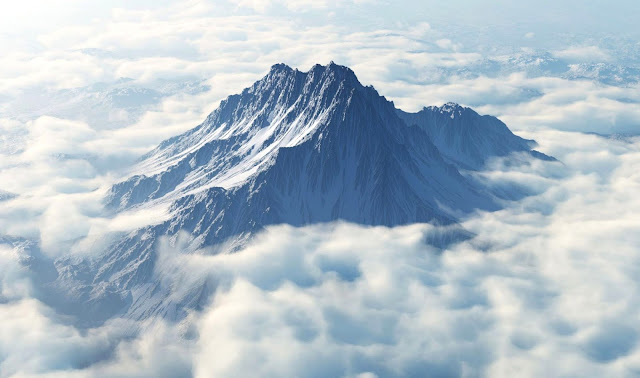 Mount Olympus, the home of the Olympian Gods