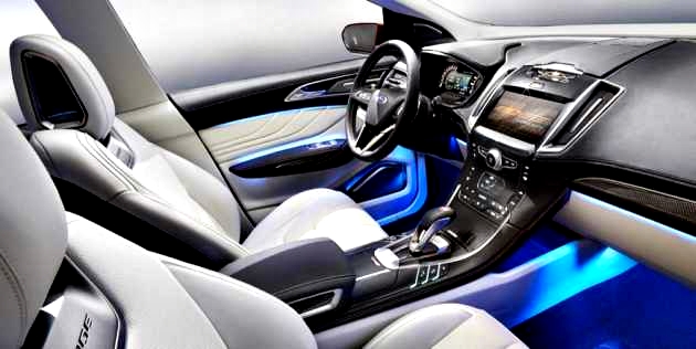 Ford Edge Titanium 2017 interior