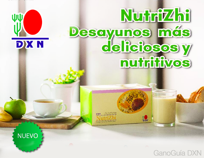 Bebida de Soja + Malta + Micelio de Ganoderma - Nutrizhi DXN