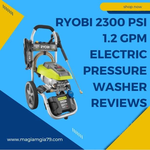 Ryobi 2300 Psi 1.2 Gpm Electric Pressure Washer