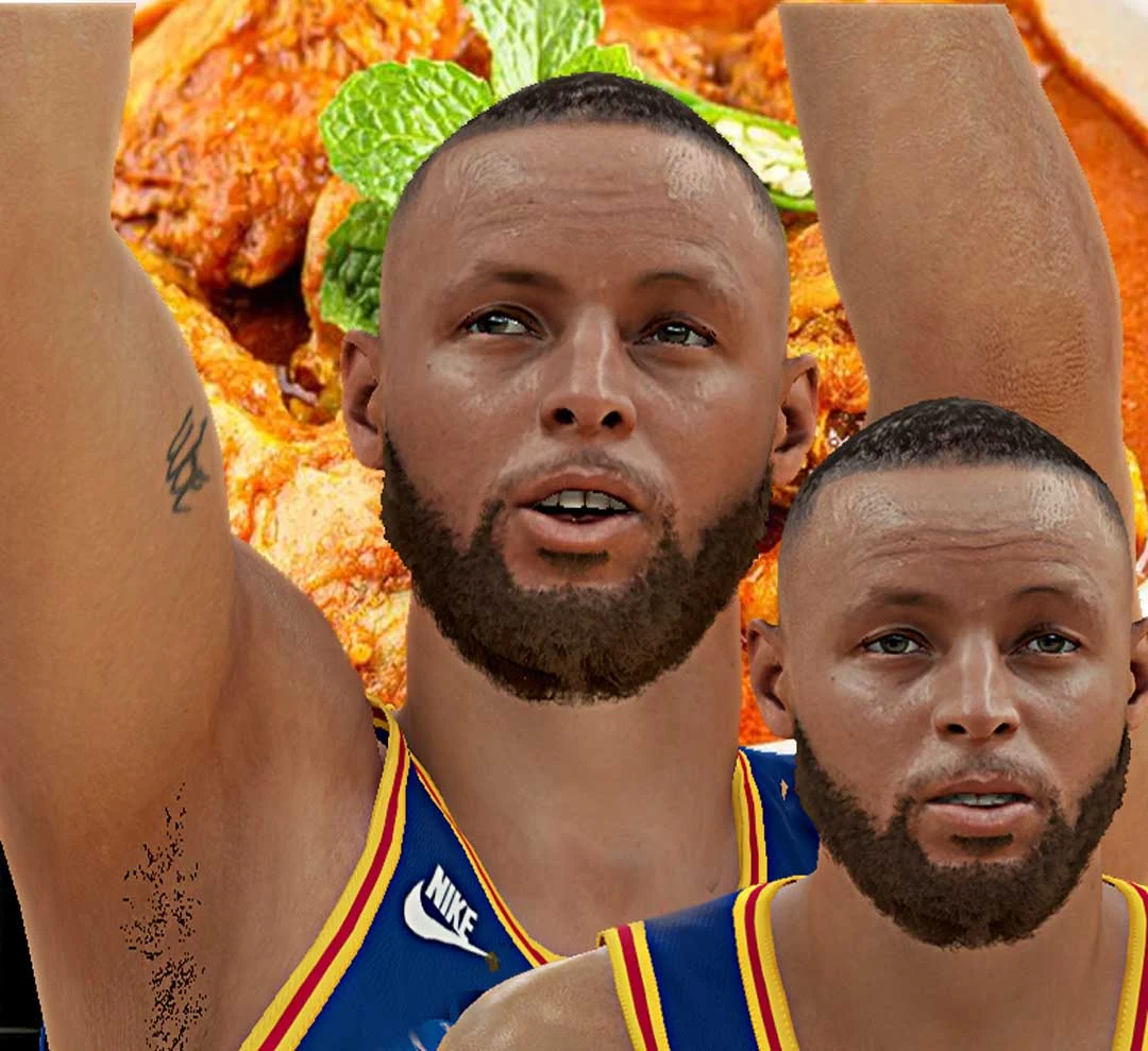 NBA 2K22 Stephen Curry Cyberface Likeness Update