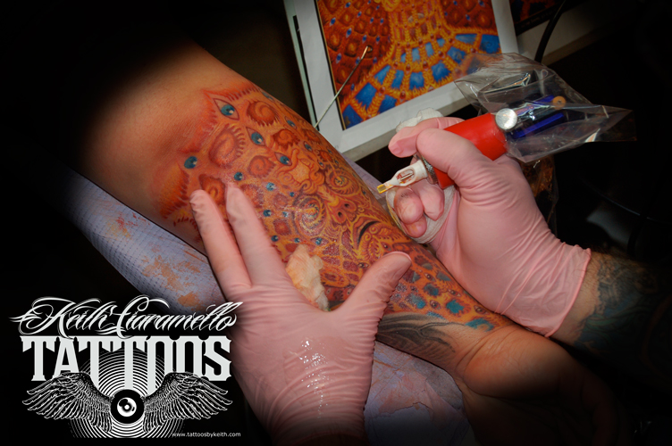 alex grey tattoos. Alex Grey tattoo..lol!