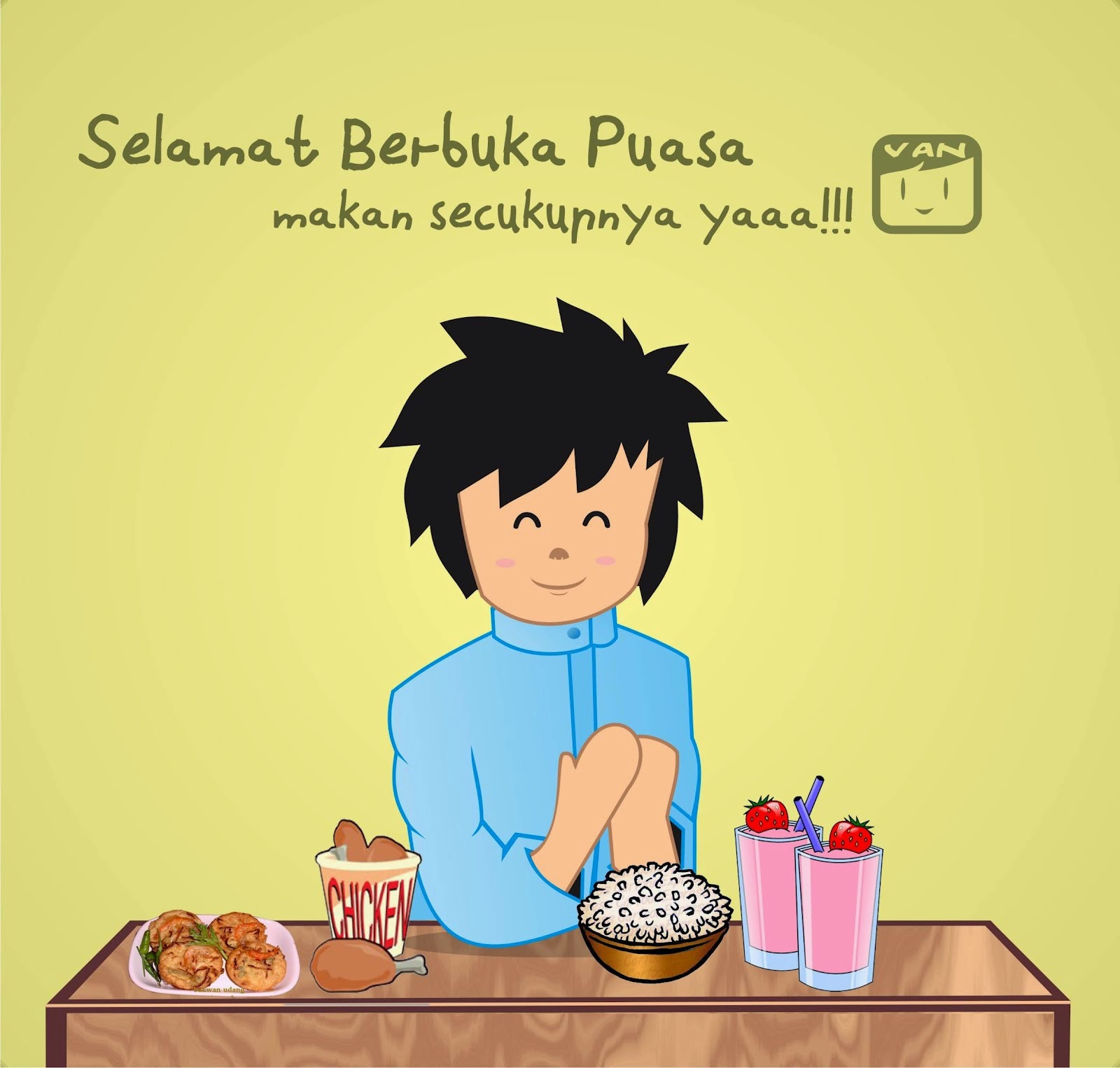 DP BBM Gambar Ucapan Berbuka Puasa Yang Cocok Untuk Android Bbm