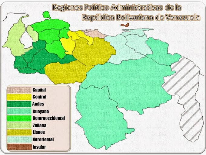 Regiones Político-Administrativas de Nuestro País