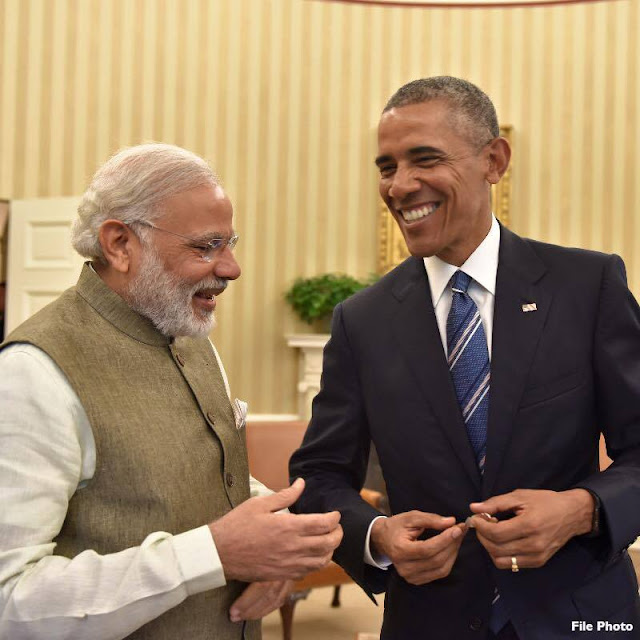 Narendra Modi Photo With President Obama