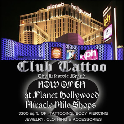 Tattoos  Vegas on Club Tattoo Las Vegas Opens Today    Cbennington Com