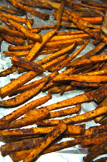 Baked Sweet Potato Fries: Baked Sweet Potato Fries