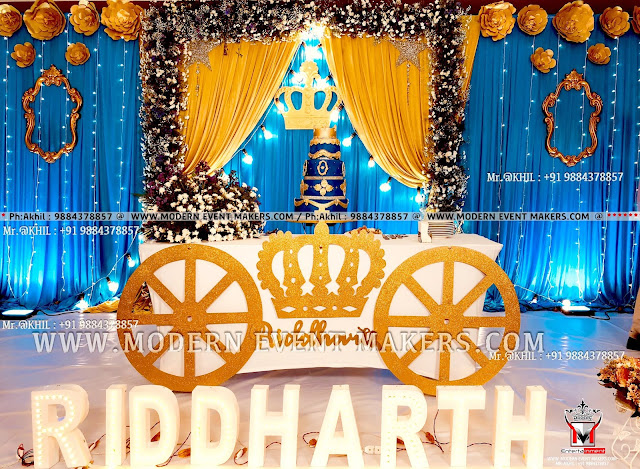 Royal Prince Theme Decorator in chennai From ModernEventMakers.com - Mr.Akhil - Ph: 9884378857