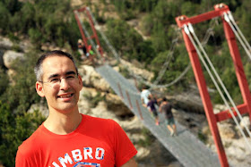Puente Colgante sobre el Noguera Pallaresa