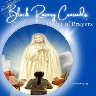 Block Rosary Crusade Order of Prayers Manual PDF download, Marian Devotion, Rosary Prayers