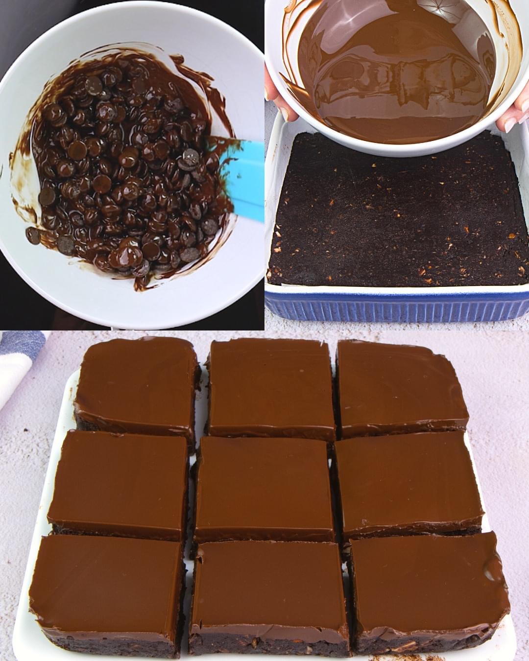 No bake brownies: