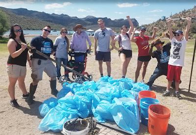 odysea aquarium staff cleanup