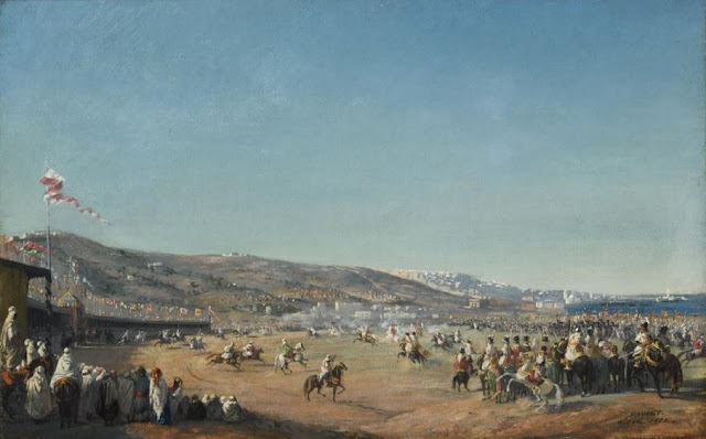 Fantasia à Alger. 1852 - Emmanuel Joseph Lauret