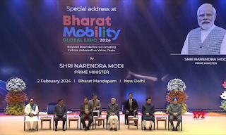 India Mobility Global Expo 2024 addressed by PM Modi in New Delhi