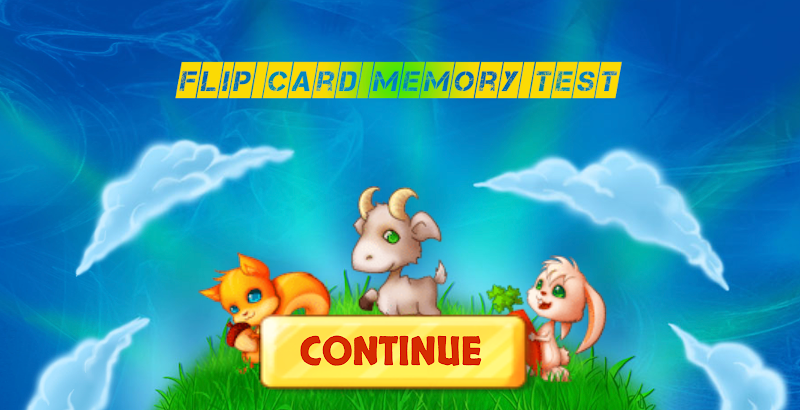 Flip Card Memory Test 