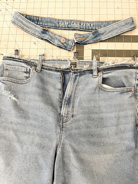 How to Alter a Jeans Waist