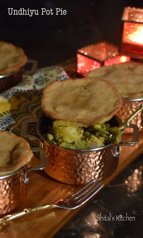 Undhiyu Pot Pie