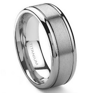 Titanium Wedding Band Ring-Best Wedding Ring on view