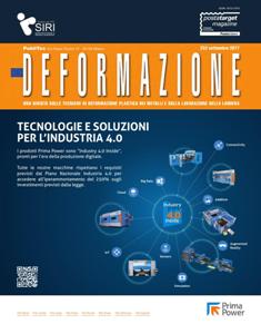 Deformazione 232 - Settembre 2017 | ISSN 1973-7270 | TRUE PDF | Mensile | Professionisti | Lamiera | Laser | Materiali
Strumento utile per il lavoro di chi ha fatto della lamiera il fulcro della propria attività, Deformazione è la più aggiornata rivista tecnica specializzata sulla lavorazione della lamiera e su tutte le altre tecniche di deformazione plastica dei metalli. La rivista, segue da vicino uno dei comparti industriali della macchina utensile più vivaci e dinamici, caratterizzato da una costante evoluzione e un continuo rinnovamento tecnologico che Deformazione, cronista attenta di ciò che accade nel proprio settore di riferimento, racconta ai lettori con competenza e obbiettività, in un linguaggio consono ma semplice. I contenuti della rivista sono il frutto delle esperienze dirette maturate dalla redazione a stretto contatto con i costruttori e i lettori che sono i veri protagonisti del settore, ognuno con la propria storia e il proprio bagaglio di esperienze, competenze e applicazioni. Ampia la tipologia degli argomenti trattati, che spaziano dal taglio dei formati lamiera con tecnologia laser, plasma e water-jet, alle tecniche più convenzionali come lo stampaggio a freddo e a caldo, la piegatura e la saldatura con processi MIG/MAG, TIG e laser.