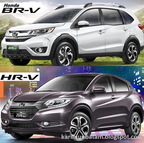 Daftar Harga  Mobil  Honda BRV  dan HRV di Kota Batam 