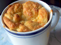 Cheese Soufflé in Coffee Mugs