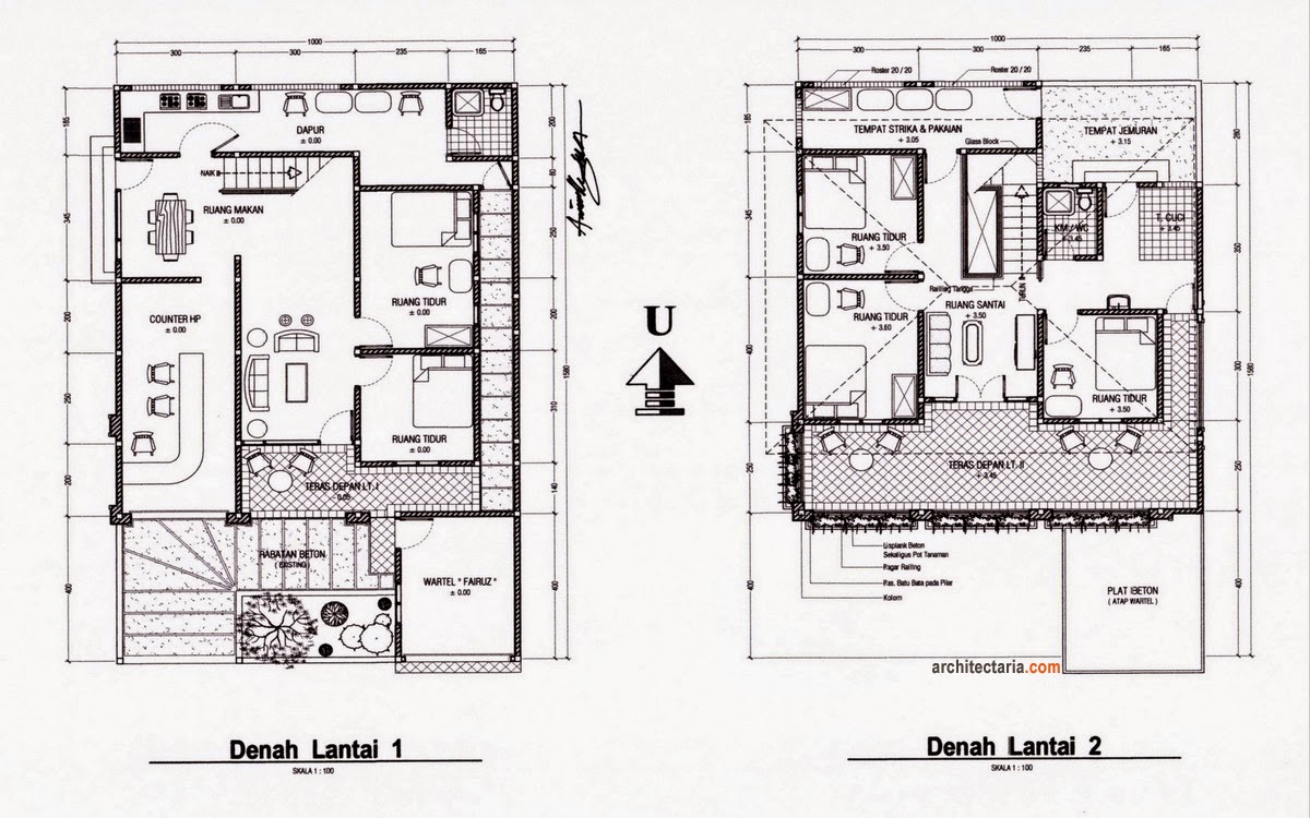 69 Desain Rumah Minimalis Ukuran 8x12 Meter Desain Rumah Minimalis