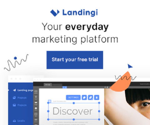 Unleash Your Digital Marketing Potential with Landingi with 20% off!