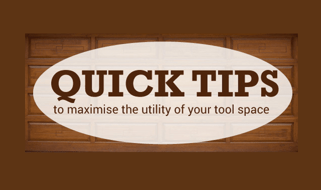 Image: Quick Tips to Maximize the Utility of your Tool Space