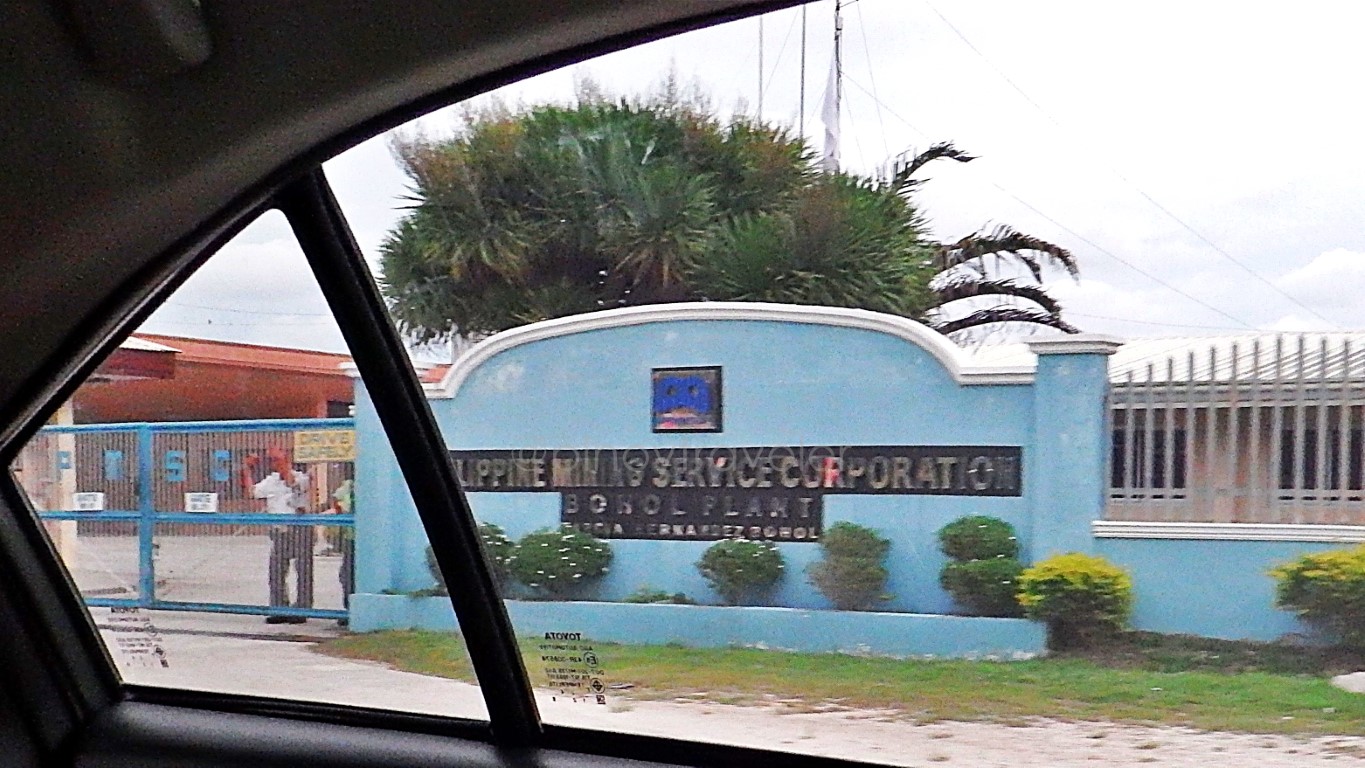 Philipppine Mining Services Corporation (PMSC) office in Garcia-Hernandez, Bohol