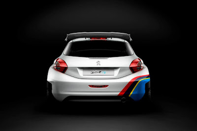 Peugeot 208 Type r5 rear