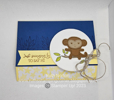 Stampin Up, Little monkey