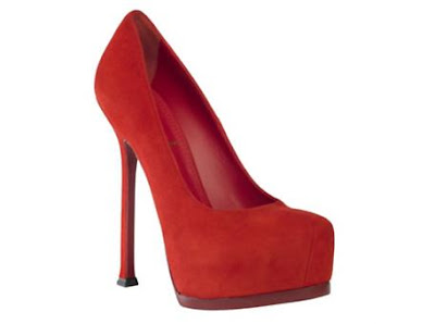 Amazing High Heel Shoes on Ysl Red Platform High Heel Suede Pump  Ysl  Ysl Heels  Ysl Shoes  Ysl