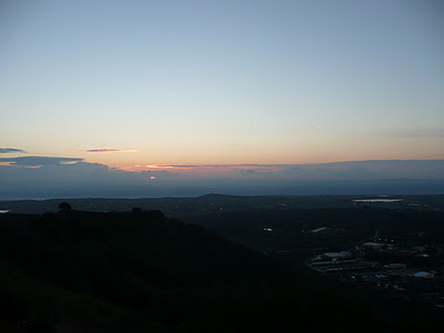 Golan Heights sunset